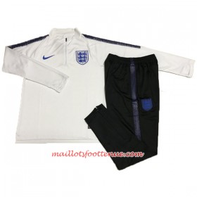 Angleterre Ensemble Sweat d'entrainement 2018 Blanc